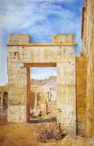 The Gateway of Philadelphus, Philae, Egypti, 1890